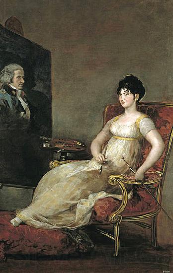 Francisco de Goya Portrait of the Duchess of Medina Sidonia Germany oil painting art